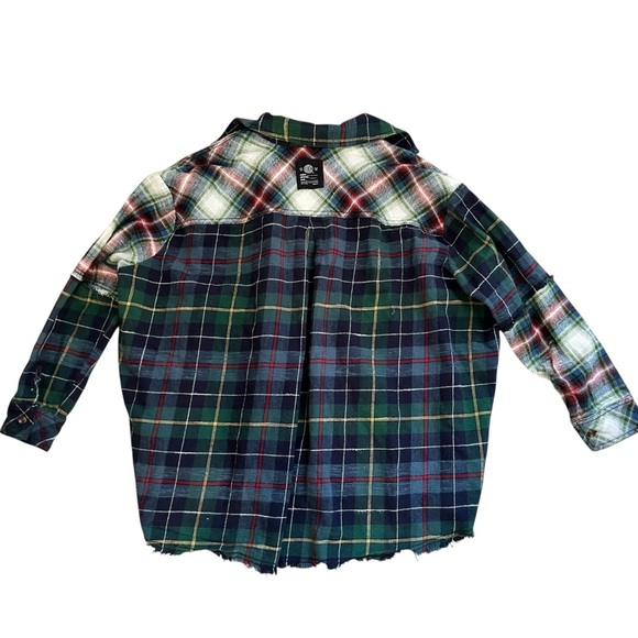 BDG LADIES FLANEL PLAID OVERSIZED SHIRT COTTON s/p - Picture 2 of 6
